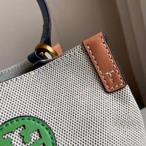 오피스 여성 캔버스 버킷 백 하이엔드 레더 숄더 멀티 코디 가방