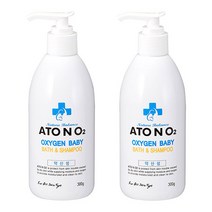 아토엔오투 약산성 베이비 바스&샴푸, 300g, 2개