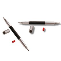 도매상가 초경량 양면 마킹 펜 팁 금긋기 바늘 마킹펀치 철필 철판 표시 펀칭기, 단품