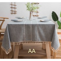 빈티지 테이블 보 홈 카페 소품 촬영 용품 집들이, 140 * 260cm, AE