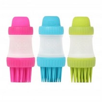 브랜드없음 샴푸나오는 펌핑 브러쉬 블루 강아지아로마테라피, 기본