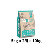 도비 밸런스 전연령용 중소형견 애견사료, 곡물, 10kg, 4개
