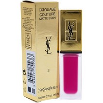 일본직발송 6. 이브산 로랑 TATOUAGE COUTURE MATTE STAIN #3 ROSE PINK 6ML0.2OZ 병행 수입품 B0754NYZYJ, One Size, One Color