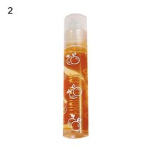 립글로즈 립틴트 립밤 립라이너 잘 지워지지 않는 착색 타투 립스틱 틴트 편리한 8ml 립 오일 롤러 비드 보습 액체 과일 보습 방수 립글로스 오일 메이크업 용, 2