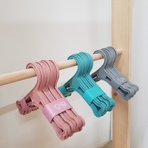 푸르미 강아지 옷걸이 옷장 행거본 10P, 핑크10P