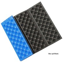 접이식 야외 캠핑 피크닉 매트 좌석 여행 폼 Xpe 쿠션 휴용 방수 의자 도보 장비, 05 blue black