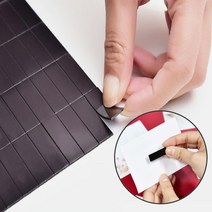 고무자석판 자석테이프 고무자석보드 스티커자석, 30 x 10mm (75P)