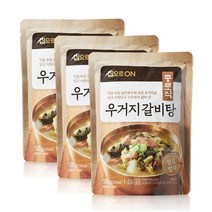 집으로ON 종로식 우거지갈비탕 500g 3개