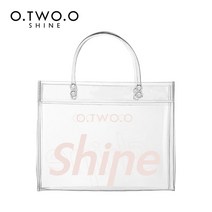 데일리 메이크업 O.TW O.O 투명 화장품 가방 방수 PVC 휴대용 워셔블 정리함 핸드백 케이스 파우치, [01] Clear, 01 Clear