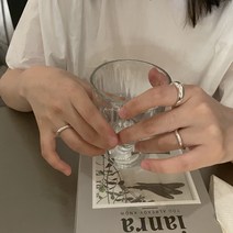 은반지 4type 실버925 핸드메이드 은공방 레이어드반지 여자은반지 볼드링 커플링