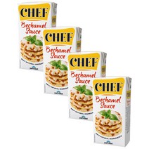 Chef Parmalat 셰프 파말라트 베샤멜 소스 영국오카도 500ml, 4팩