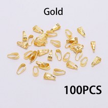 홈파티 파티장식 50-100pcs/lotPendant 클립 핀치 보석 걸쇠 버클 매력 목걸이 후크 커넥터 DIY 쥬얼리 만들기 카메오 트레이 찾기