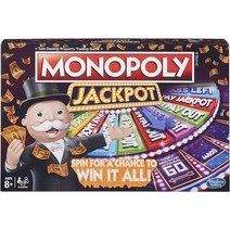 Hasbro 모노폴리 잭팟 보드 게임, 한개옵션0