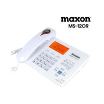 맥슨 자동응답전화기/MS-120R/녹음/스피커폰/발신자, 베스트피플 본상품선택, 베스트피플 본상품선택