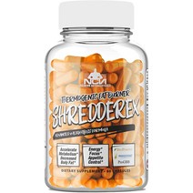 내추럴케미스트뉴트라수티컬즈 슈레드디렉스 열발생 웨이트 로스 서플리먼트 60캡슐 Natural Chemist Nutraceuticals SHREDDEREX Thermogenic We