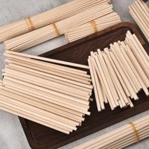DIY 나무 목재 우드 스틱 목봉 막대기 공예 만들기 재료, D