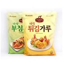 청정원 바삭 튀김가루 1kg 전분가루 고기붙이기 결착제/튀김가루치킨/고기결착/치킨재료/고기붙이기/치킨식재료/전분가루/튀김용/치킨튀김가루/튀김옷, 휴먼헬스쿠팡 대상청정원바삭튀김가루1kg