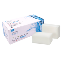 [이엠코라존] EM발효세탁 유아 빨랫 재활용 천연세탁 빨래비누, 1세트, 250g*4