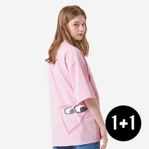 [플라잉타이거]1+1 수피마코튼 더블 마스코트 티셔츠