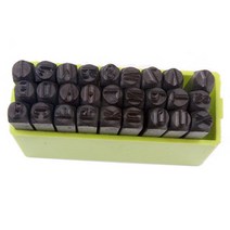 영문펀치 세트 26PCS A부터 Z까지 2mm 3mm 4mm 5mm 6mm 8mm 10mm 열처리 각인 펀칭 펀칭기 SK재질 영문 펀치셋트 영어 영문 스펠링 영문펀치 마킹 색인, 영문펀치세트 4mm