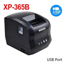 XPRINTER 송장 프린터 택배 라벨기 라벨 출력기 프린터기 xprinter 365b 열전사 바코드 스티커 영수증 지원 20-80mm 2 in 1 인쇄 기계 for ios, xp-365b, 영국 플러그