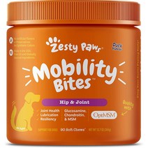 Zesty Paws mobility bites Duck 제스티포우 모빌리티 바이트 덕 힙앤조인트 360g 90소프트츄