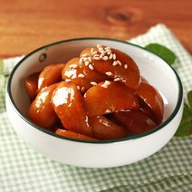 아름다운정성 매실장아찌 하동 매실절임 맛있는 집반찬 청매실 피클 매실 장아치, 500g 2통