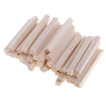 QDY 취미용 발사 나무 은못 목공용 2X 50개 mm, 50mm