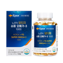 EPAX 노르딕 RTG 슈퍼 오메가3 1000/ 1 202mg x 180캡슐, 2개