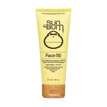 여름 선크림 Sun Bum 오리지널 SPF50 페이스 로션 | 비건 및 산호 친화적(옥티녹산 및 옥시벤존 미사용), 01 SPF 50