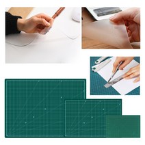 데스크매트 투명매트 컷팅매트 항균매트 가죽매트, 01) 녹색 데스크매트, 01) (중) 500 x 380mm