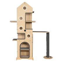 [럭시캣] 아론 7 캣타워 (베이직)/캣타워/원목캣타워/고양이스크래쳐/스크래쳐