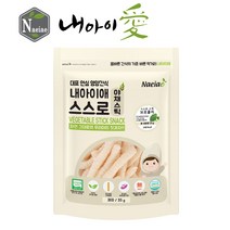 [내아이애] 유기농 아이과자 쌀과자 떡뻥 야채스틱 과일칩 과일과자 요거트(추가증정 이벤트), 1개, 유기농 스스로스틱 브로콜리