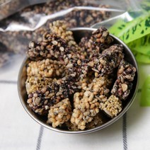 유나건어물 오독 오독 씹는 맛이 좋은 현미 흑미 메밀 강정 400g, 메밀400g