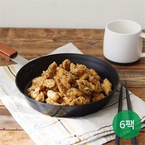 표고채 버섯튀김 6팩 식물성콩고기 단백질 채식 식품