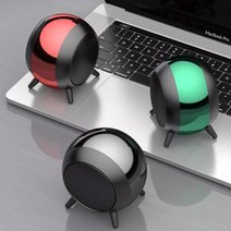 야외용 3D 스테레오베이스 서라운드 하이파이 3.5mm AUX TF 카드 블루투스 스피커, 블랙