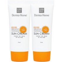 더마하우스 화이트닝 썬크림 50ml [2개] SPF50+++(미백 주름개선 자외선차단)