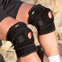 바디인라이프 쉴드 3중 무릎보호대 일상 등산 트레킹 헬스 러닝 농구 군대 스포츠, 1개 단품