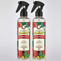 스멜리(SMELLY) 실내&섬유용 룸앤패브릭 탈취제 방향제 250ml 5종 택1 x 2병, 리얼그레이프프룻