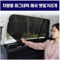 1set) (4p 희망 승용 마그네틱 메쉬 햇빛가리개, 4개
