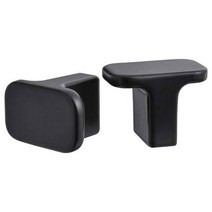 이케아 IKEA 손잡이2P 엔트러싸이트 15x24x18mm 알루미늄, 2개
