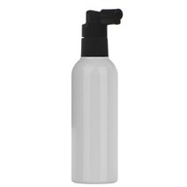 허브스프레이 헤어 스프레이용기 검정 흰색캡 20~500ml, 100ml, 백색용기 검은색캡
