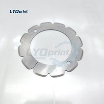 천공기 펀치 사무용품최고의 품질 20 조각 12 기어 mbo 접는 기계 부품 블레이드 천공 하이델베르그, 1 조각