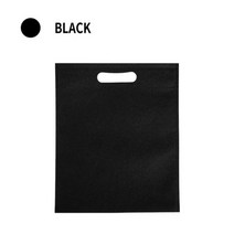 감각적인 포장봉투 예쁜 비닐 쇼핑백 가성비갑 손잡이가있는 맞춤 로고 색상 부직포 선물 가방 비즈니스 고객 플랫 포켓 (인쇄 비용은 포함되지 않음), 20pcs-25x35cm_검은색 | 중국