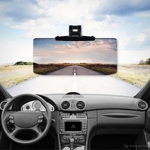 일제 안경잡이들을 위한 운전 햇빛 가리개 썬바이저 선글라스쓰면 안보여요, 단품