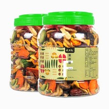 다소미얼 May.26 29번 건달인 종합채소 바삭한 500g 즉석 탈수채소 건과일 간식 설맞이믹스룩Z, 2_500 g * 1 캔 의 순 함량 (12 가지 과일