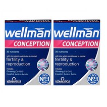 Vitabiotics Wellman Conception 비타바이오틱스 웰맨 컨셉션 남성 멀티비타민 30정 2팩
