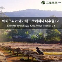 커피생두-에티오피아 예가체프 코케허니 내추럴 G1, 1kg