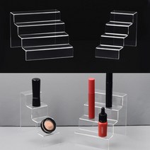 계단모양 아크릴 전시대 소품진열장 매장꾸미기 거치, 사이즈