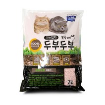 토퍼 두부두부 두부모래 일반입자 복숭아, 6개, 7L